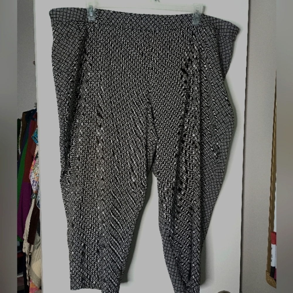 CATO Black Checkered Pants